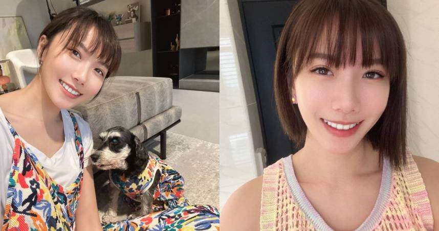 女星大牙（周宜霈）。（圖／翻攝自臉書／宜霈vs大牙）