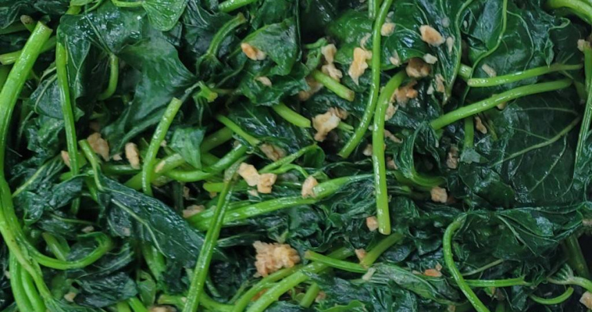 地瓜葉是瘦身利器。（圖／報系資料照）