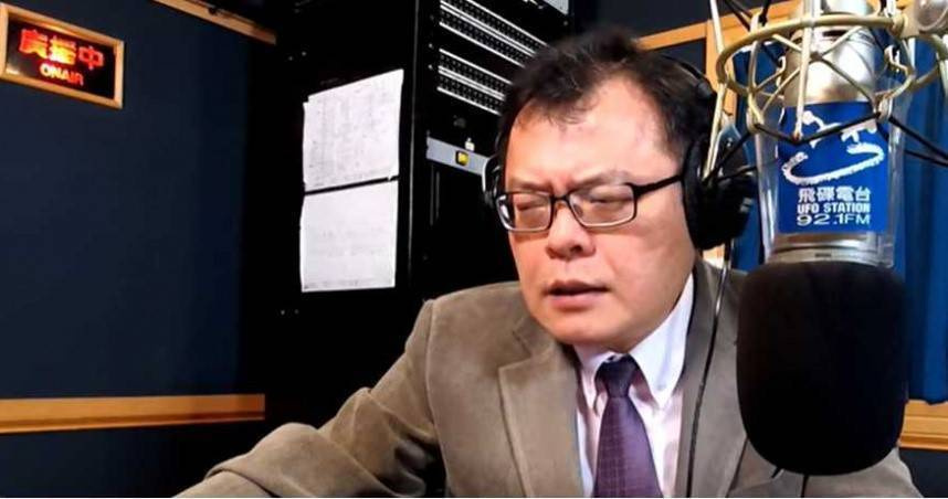 資深媒體人陳揮文。（圖／翻攝自Youtube，飛碟晚餐 陳揮文時間）