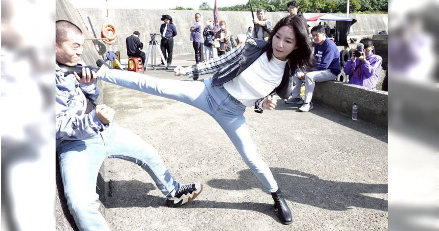 張家瑋寒流拍打戲　被旋轉摔地累癱：真的沒力氣了