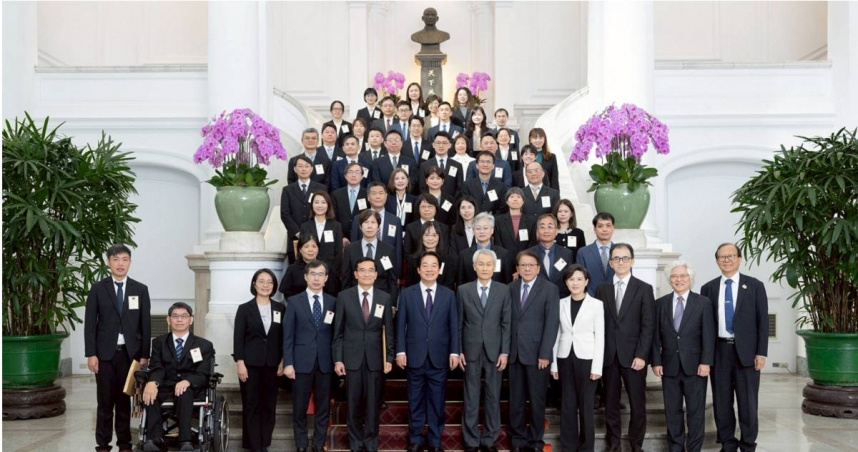 賴清德總統今（19）日上午接見「114年全國模範公務人員代表」。（圖／取自總統府網站）