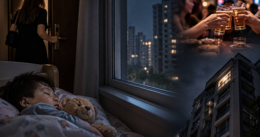 檢方指控，王女明知房間窗戶無法上鎖、存在安全隱患，仍未安排其他成年人照顧3歲兒子便外出。（示意圖／AI生成）
