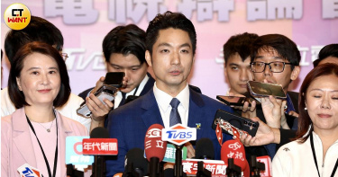 針對是否會有第二場辯論，蔣萬安表示，如果有相關媒體或主辦方邀約，雙方會再進行後續協調，「我們就開放態度」。（圖／方萬民攝）
