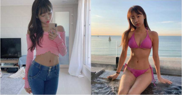 爆乳辣妹幫愛犬洗澡 水花濺起「全身都濕了」