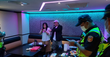 逃逸不忘釣蝦 土城警清查娛樂場所逮3嫌