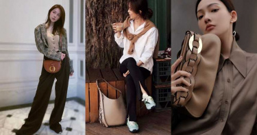 邵雨薇、陳庭妮、林映唯IG同曬包 新生代女神品味撞 3人都愛Chloe Darry Bag!