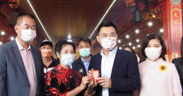 江啟臣指反萊豬公投替蔡總統解決問題 談朱PO麻將照回「我不打麻將」