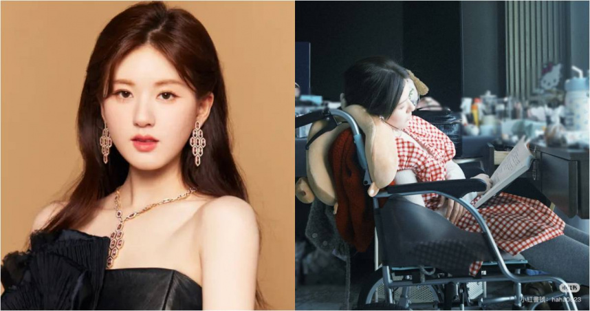 趙露思生病停工中，工作室證實卻不解釋詳情。（圖／趙露思微博、魏笑小紅書）