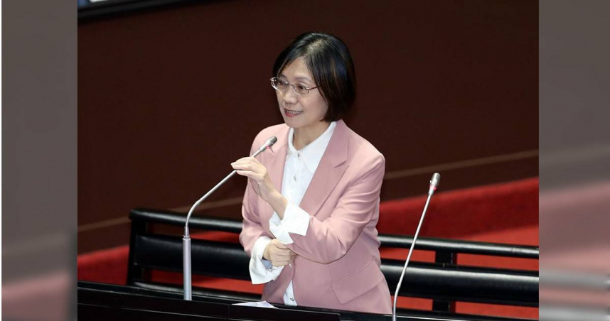 國民黨立委翁曉玲表示，民進黨政府昨是今非，行政院自打嘴巴，顛倒是非，根本就是為反對而反對。（圖／報系資料庫）