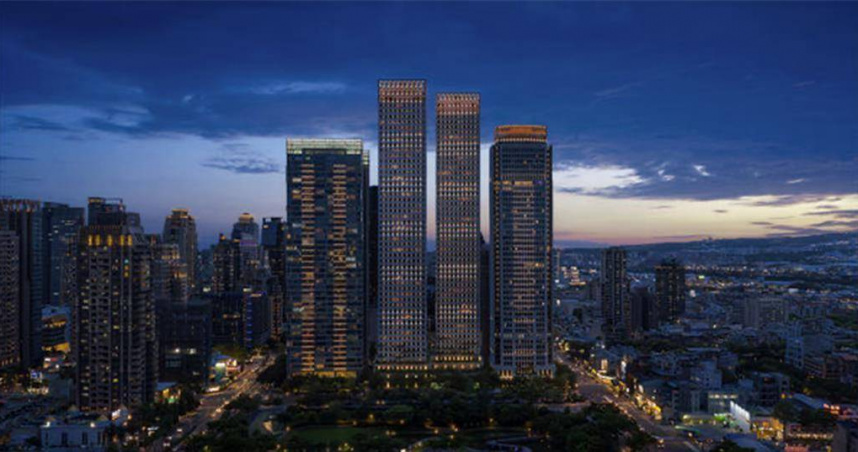 七期「聯聚玉衡大廈」50樓戶，成交單價143.8萬元，締造台中房市史上單價新高。（圖／取自聯聚官網）