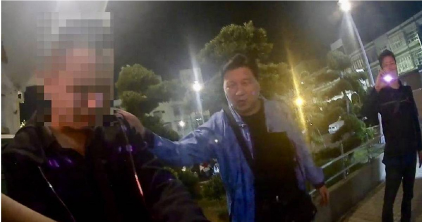 車手頭姚男（左一）年約30歲，過去做水電打工，為了增加收入，被詐騙集團招募成為幹部。（讀者提供／張毓翎台南傳真）