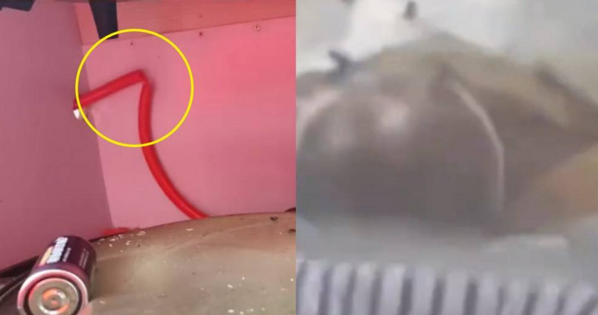 大陸江西一名熊姓男子的租屋處發生爆炸，他全身燒傷面積達92.5%，非常嚴重，家屬透露租屋處的瓦斯管線曾被老鼠咬破，房東卻不處理，害熊男如今還未脫離危險。（圖／翻攝自微博）