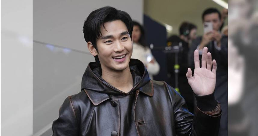 南韓男星金秀賢（김수현）。（圖／達志／美聯社）