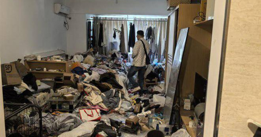 中國一名女子在武漢租屋，卻多次遲繳房租，到最後還搞失聯。（圖／翻攝自上由新聞）