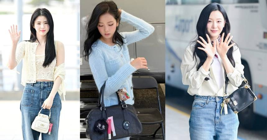 （圖／取自jisoo、韓韶禧、金智媛ig、品牌提供、翻攝自ig）