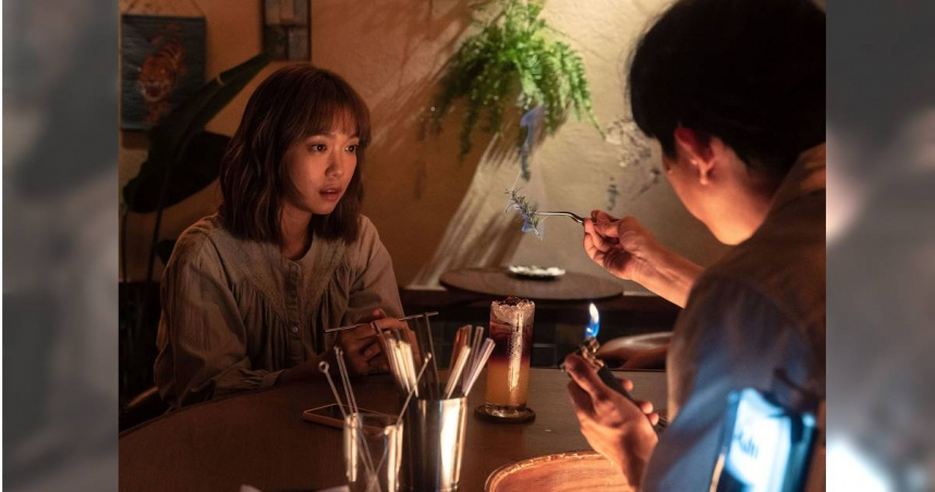 大霈在《喝酒吧！笨蛋》飾演悲慘社畜。（圖／逆光電影提供）