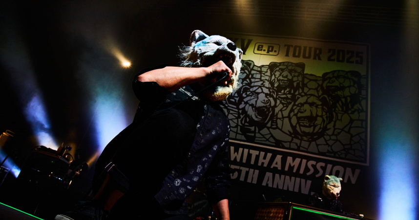 MAN WITH A MISSION今年迎來出道15年。（圖／華貴娛樂提供）