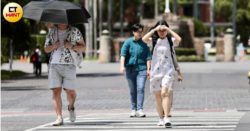 今天各地大多為晴到多雲的天氣。（示意圖／黃耀徵攝）