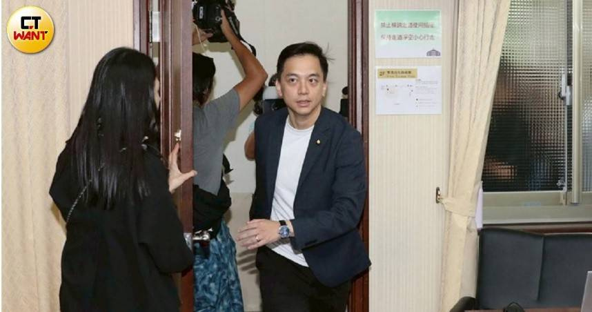 國民黨立委牛煦庭將出任國民黨發言人。 （圖／劉耿豪攝）