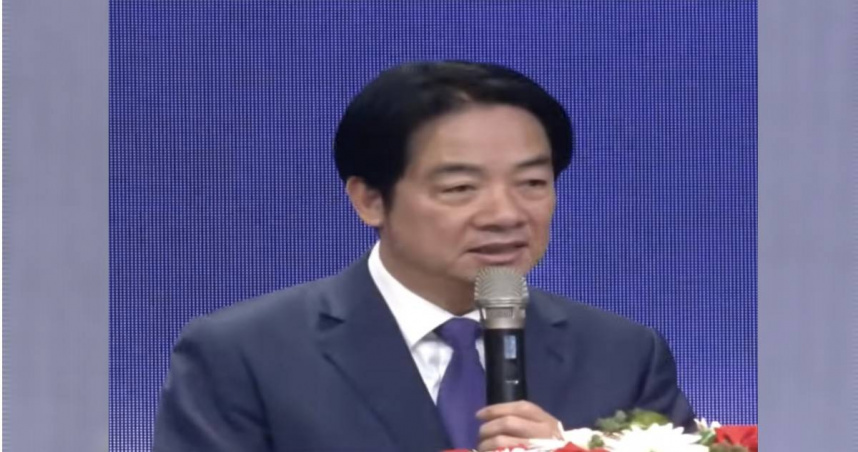 賴清德強調，在2016年開始推動的年金改革，從來不是否定任何人的貢獻，而是出於讓制度永續、讓世世代代都能領得到的核心目標。（圖／截自中天電視直播）