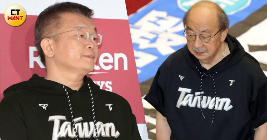 民進黨立委蔡其昌（左）宣布投入黨團總召改選，表態挑戰現任總召柯建銘（右）。（圖／黃摯恩後製／周志龍、黃耀徵攝）