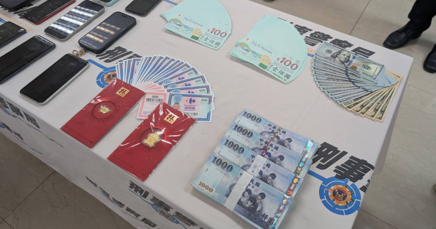 刑事局偵四大隊破獲有詐團已遷到送iPhone、超商禮券等話術，總計詐得21人，得手5千萬餘元。（圖／翻攝畫面）