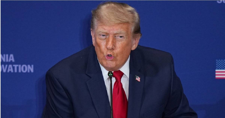 美國總統川普（Donald Trump）。（圖／達志／美聯社）