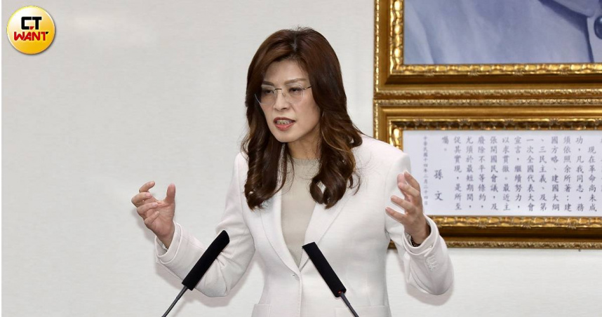 鄭麗文表示，除盡量催票外也要成立監票系統。（圖／方萬民攝）