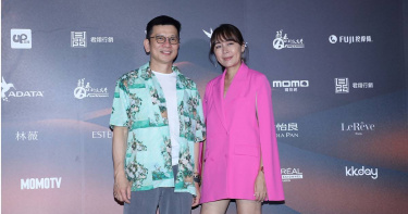 陳子鴻、伊林副董事長陳婉若擔任璀璨之星決賽評審。（圖／焦正德攝）