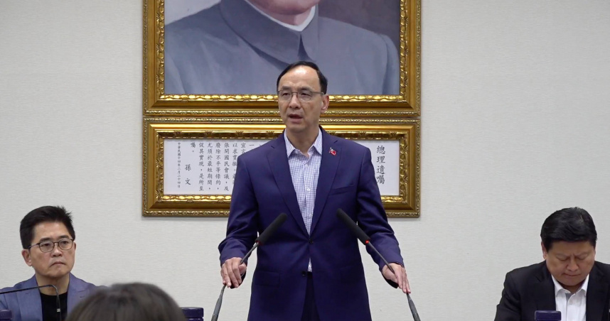 朱立倫表示，民眾黨團多次代表柯家要申請，希望讓柯文哲參加父親告別式，他相信任何一位有人性，而且懂的人倫之常的朋友們都會支持。（圖／截自國民黨直播）