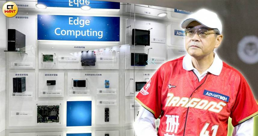 台灣機械工業公會理事長莊大立。（圖／黃威彬攝、研華臉書）