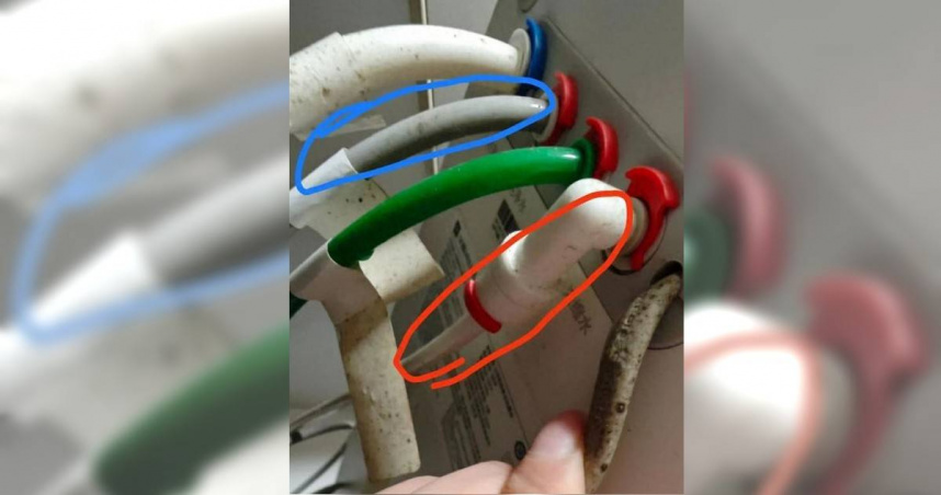 淨水器水管接反，小米回應：比自來水乾淨。（圖／翻攝自微博）
