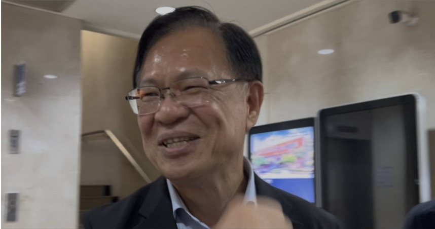 北檢今日傳喚民眾黨團副總召張啓楷作證。（圖／高瑀彤攝）