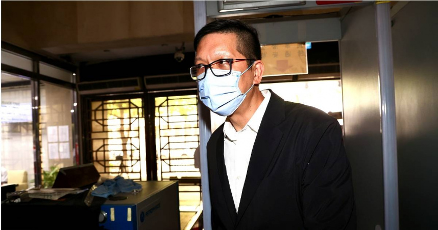 民眾黨前主席柯文哲與北市議員應曉薇17日出庭，北院則傳喚威京集團前法務經理陳俊源釐清案情。（圖／陳柔瑜攝）