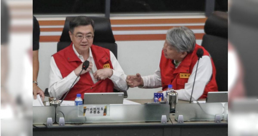 行政院長卓榮泰等人3日到中央災害應變中心聽取簡報。（圖／報系資料照）