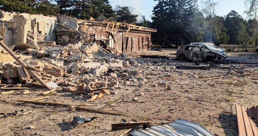 俄羅斯近日對烏克蘭南部城市赫爾松展開新一輪攻勢 。（圖／達志／美聯社）