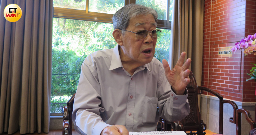 天福集團創辦人李瑞河。（圖／陳曼儂攝）