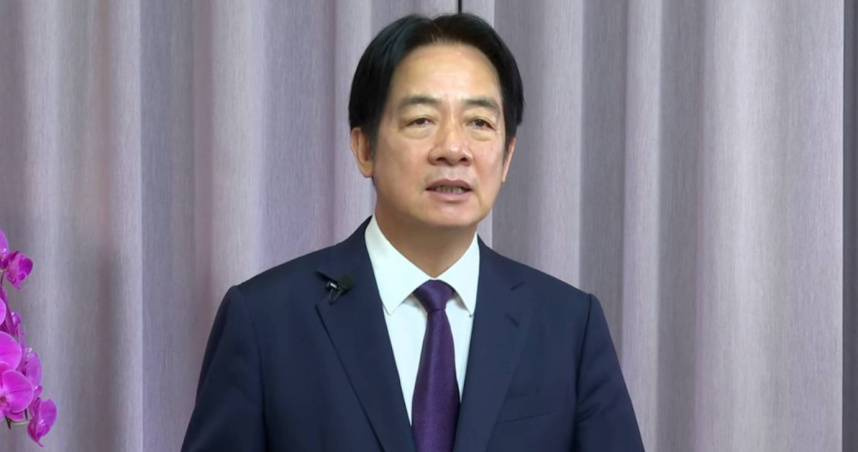 賴清德表示，台灣這個時候需要的愛心、需要的是團結，而不是發表仇恨言論甚至訴諸暴力。（圖／截自總統府YouTube頻道）