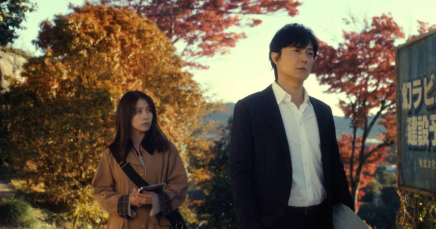 有村架純（左）坦言跟福山雅治（右）搭擋演出是夢想成真。（圖／采昌國際多媒體提供）