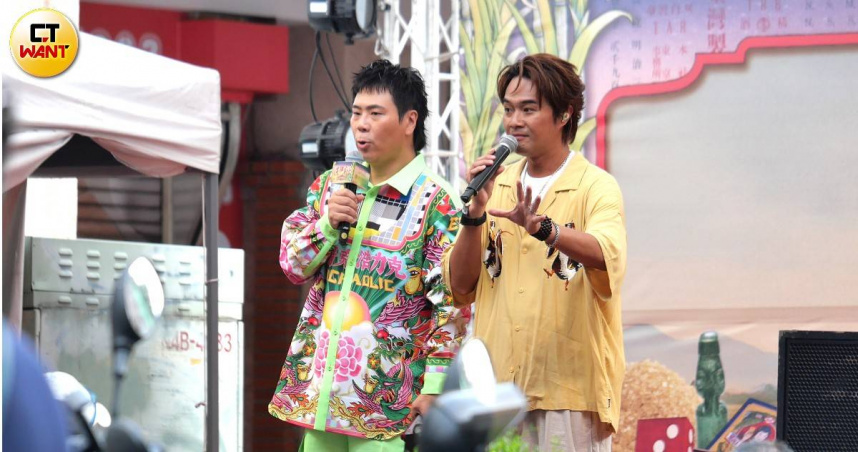 柯大堡日前在迪化街出席活動。（圖／本刊攝影組）