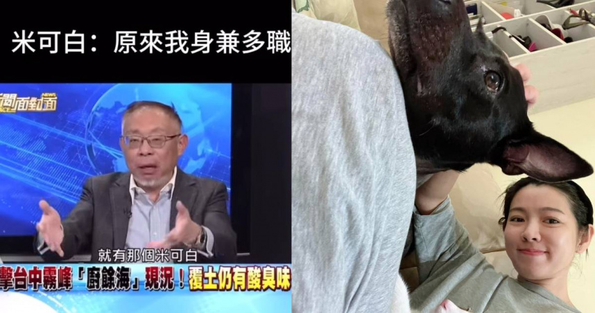 米可白又被認成狗！教授脫口「機場聞行李」　她笑回：我身兼多職