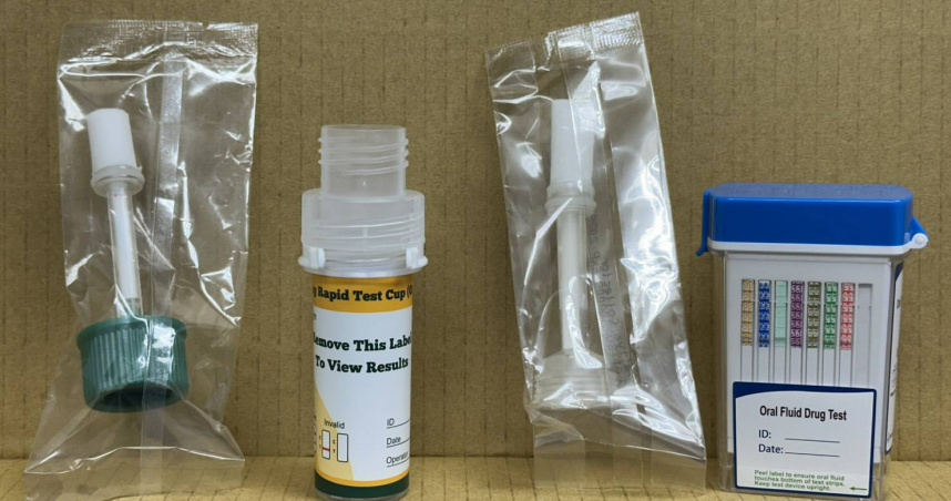 針對毒駕件數暴增，臺北市政府警察局配合警政署政策，引進唾液毒品快篩試劑。(圖／翻攝畫面)