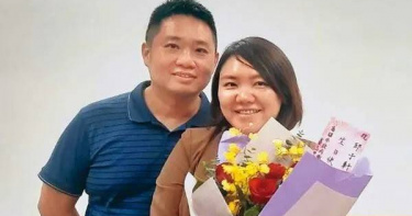 國民黨議員邱于軒丈夫張簡正偉經營的「大發食材行」遭爆洗產地，高雄多家名店及國小皆受影響。（圖／翻攝自邱于軒臉書）