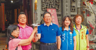 竹縣運會祈福 楊文科點燃傳遞聖火