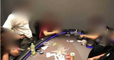 疫情期間檳榔攤變賭場 5賭徒遭逮3人還未戴口罩