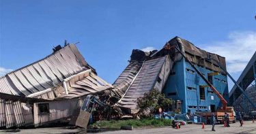 台電中火煤倉輸送帶未設接地與除電裝置，中市勞檢處開罰30萬元。（圖／台中市勞工處）