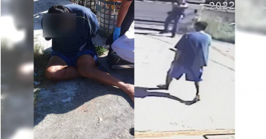 民眾持雙刀欲砍值班警員李峻安（41歲），所幸李員正確用槍，連開13槍制止對方，台南市警局長方仰寧也在分局嘉勉李員，因正確使用槍械，立即送上行政獎勵小功一支。（圖／翻攝照片）