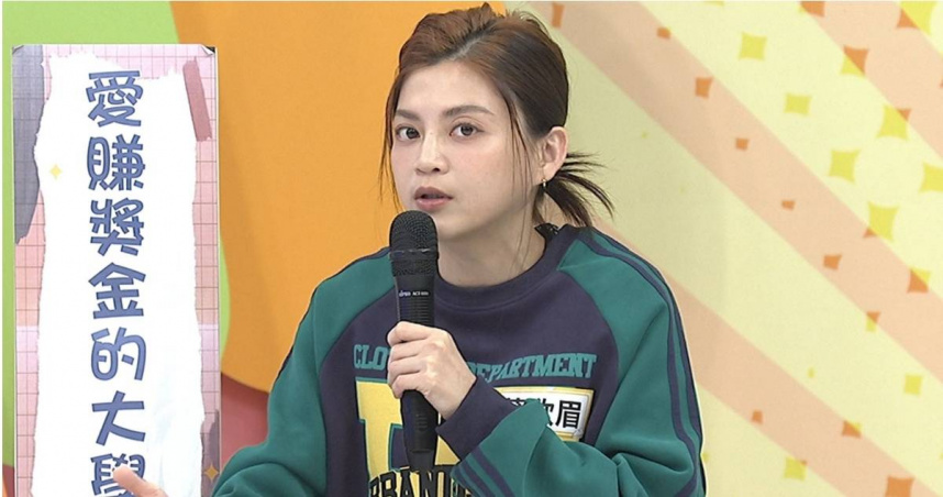 葉欣眉感謝胡瓜照顧。（圖／中天提供）