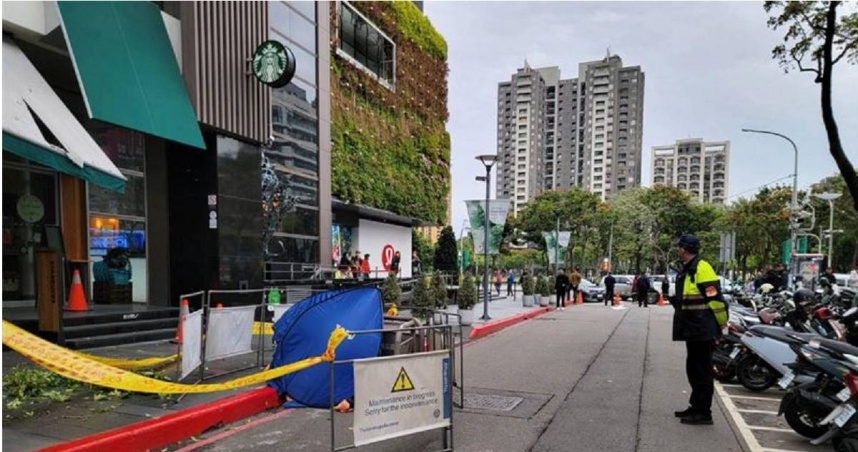 台中市知名地標「勤美誠品綠園道商場」自2月起陸續發生墜樓憾事,短短47天內已奪3條人命。(圖/三立新聞網提供)