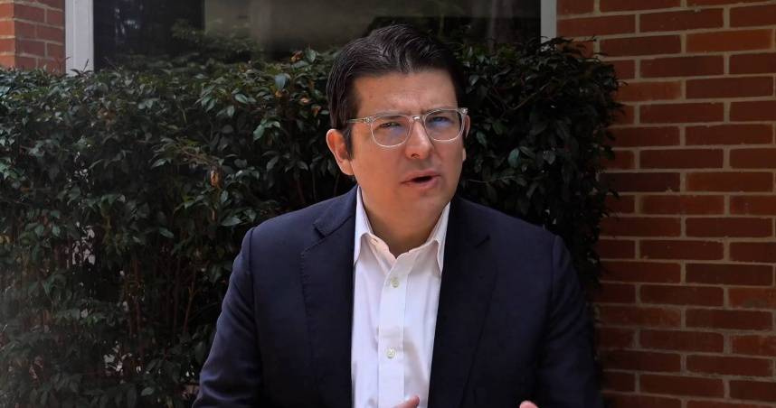 哥倫比亞總統候選人暨參議員烏里韋（Miguel Uribe Turbay）。（圖／翻攝自社群網站X）